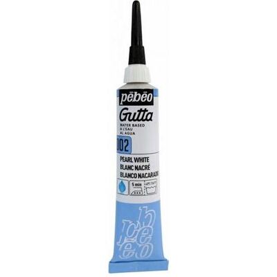 Pebeo, Künstlerfarbe + Bastelfarbe, Setasilk Wasser-Gutta Tube mit Kanüle (20 ml) Pebeo, Künstlerfarbe + Bastelfarbe, Setasilk Wasser-Gutta Tube mit Kanüle (20 ml)