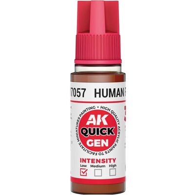 AK Interactive, Künstlerfarbe + Bastelfarbe, Pot de Quick Gen - Human Flesh (18 ml) (18 ml) AK Interactive, Künstlerfarbe + Bastelfarbe, Pot de Quick Gen - Human Flesh (18 ml) (18 ml)