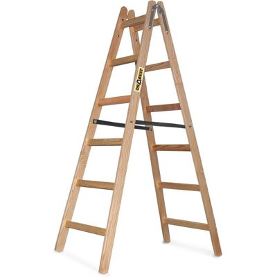Drabest, Leiter + Gerüst, Holzleiter - für Malerarbeiten (182 cm) Drabest, Leiter + Gerüst, Holzleiter - für Malerarbeiten (182 cm)