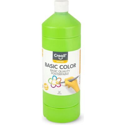 Creall, Künstlerfarbe + Bastelfarbe, Schoolverf Lichtgroen, 1 liter (1000 ml) Creall, Künstlerfarbe + Bastelfarbe, Schoolverf Lichtgroen, 1 liter (1000 ml)