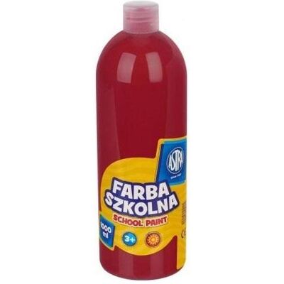 Astra, Künstlerfarbe + Bastelfarbe, Schulfarbe 1000 ml dunkelrot (301217044) (1000 ml) Astra, Künstlerfarbe + Bastelfarbe, Schulfarbe 1000 ml dunkelrot (301217044) (1000 ml)