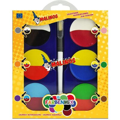 Malinos, Künstlerfarbe + Bastelfarbe, 300013 Bastel- & Hobby-Farbe Aquarelllack 7 Stück(e) Malinos, Künstlerfarbe + Bastelfarbe, 300013 Bastel- & Hobby-Farbe Aquarelllack 7 Stück(e)