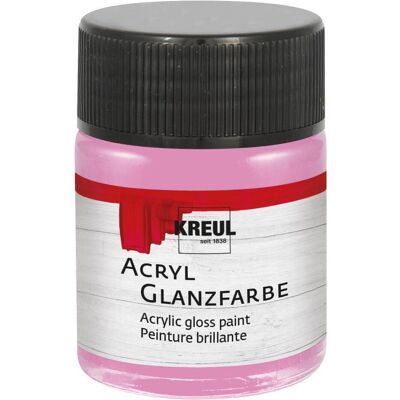 Kreul, Lack, Glanzlack 50 ml (Rosé, 0.05 l) Kreul, Lack, Glanzlack 50 ml (Rosé, 0.05 l)