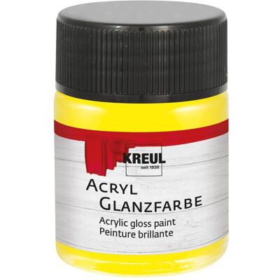 Kreul, Lack, Glanzlack 50 ml (Gelb, 0.05 l) Kreul, Lack, Glanzlack 50 ml (Gelb, 0.05 l)