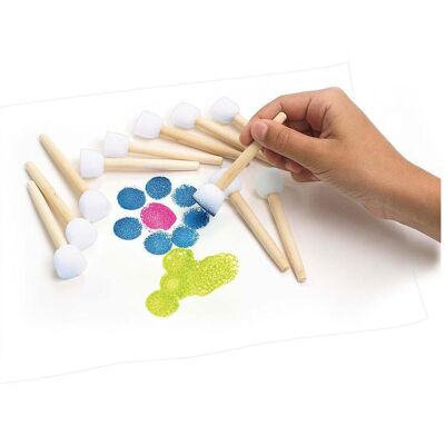 Colorations, Pinsel, - Paint-A-Dot- Pinsel, 12 Stk. Colorations, Pinsel, - Paint-A-Dot- Pinsel, 12 Stk.