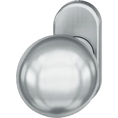 FSB Edelstahl ovaler Rosetten-Türknopf - Rund, 50mm FSB Edelstahl ovaler Rosetten-Türknopf - Rund, 50mm