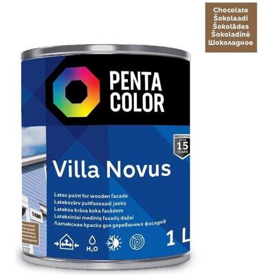 Pentacolor, Künstlerfarbe + Bastelfarbe, Facade Paint Villa Novus Chocolate Colo (1000 ml) Pentacolor, Künstlerfarbe + Bastelfarbe, Facade Paint Villa Novus Chocolate Colo (1000 ml)