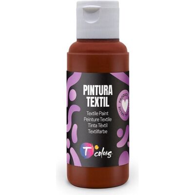 Colors, Künstlerfarbe + Bastelfarbe, Brown fabric paint, 80 ml (80 ml) Colors, Künstlerfarbe + Bastelfarbe, Brown fabric paint, 80 ml (80 ml)