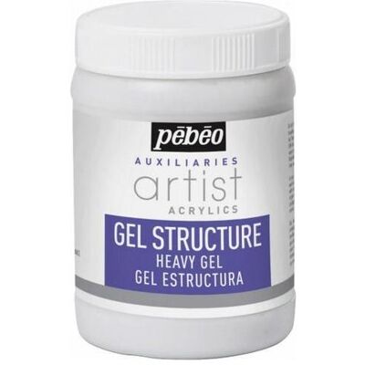 Pebeo, Künstlerfarbe + Bastelfarbe, Artist Acrylics Struktur Gel (250 ml) Pebeo, Künstlerfarbe + Bastelfarbe, Artist Acrylics Struktur Gel (250 ml)