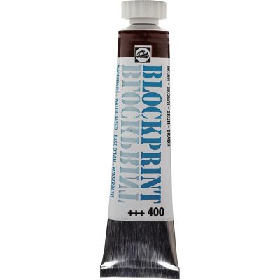 Talens, Künstlerfarbe + Bastelfarbe, Blockprint Tube 20ml Braun 400 (20 ml) Talens, Künstlerfarbe + Bastelfarbe, Blockprint Tube 20ml Braun 400 (20 ml)