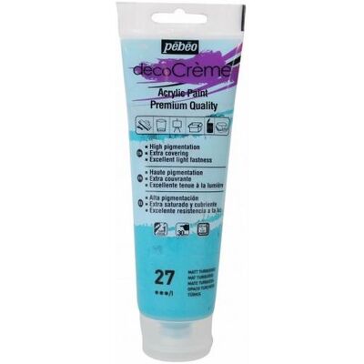 Pebeo, Künstlerfarbe + Bastelfarbe, Decocrème Matt Acrylfarben (120 ml) Pebeo, Künstlerfarbe + Bastelfarbe, Decocrème Matt Acrylfarben (120 ml)