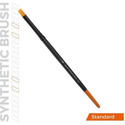 AK Interactive, Pinsel, Ak Synthetic Brush - Flat 4 AK Interactive, Pinsel, Ak Synthetic Brush - Flat 4