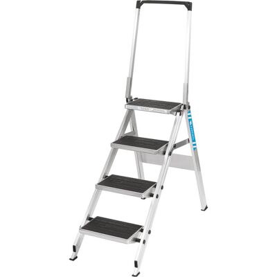 Zarges, Leiter + Gerüst, Sicherheitstreppe Plazamax P 4S (145 cm) Zarges, Leiter + Gerüst, Sicherheitstreppe Plazamax P 4S (145 cm)