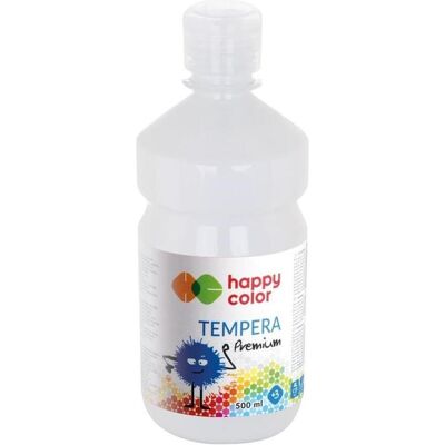 Happy Color, Künstlerfarbe + Bastelfarbe, Farbe 500 ml weiss (500 ml) Happy Color, Künstlerfarbe + Bastelfarbe, Farbe 500 ml weiss (500 ml)