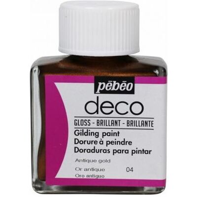 Pebeo, Künstlerfarbe + Bastelfarbe, Deco Goldfarbe Antikes Gold (75 ml) Pebeo, Künstlerfarbe + Bastelfarbe, Deco Goldfarbe Antikes Gold (75 ml)