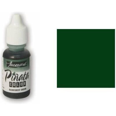 Jacquard, Künstlerfarbe + Bastelfarbe, Tinte Pinata Color Alkoholtinte Farbnr. 23 Rainforest Green (15 ml) Jacquard, Künstlerfarbe + Bastelfarbe, Tinte Pinata Color Alkoholtinte Farbnr. 23 Rainforest Green (15 ml)
