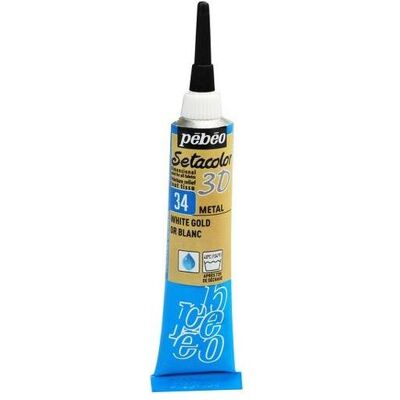 Pebeo, Künstlerfarbe + Bastelfarbe, Setacolor 3D Metallic Effekt (20 ml) Pebeo, Künstlerfarbe + Bastelfarbe, Setacolor 3D Metallic Effekt (20 ml)
