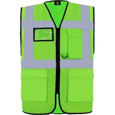 Korntex, Warnweste, Warnweste Multifunktional Hamburg Hellgrün mit 360° Sicherheit 5XL EN ISO 17353 KXCMF (5XL) Korntex, Warnweste, Warnweste Multifunktional Hamburg Hellgrün mit 360° Sicherheit 5XL EN ISO 17353 KXCMF (5XL)