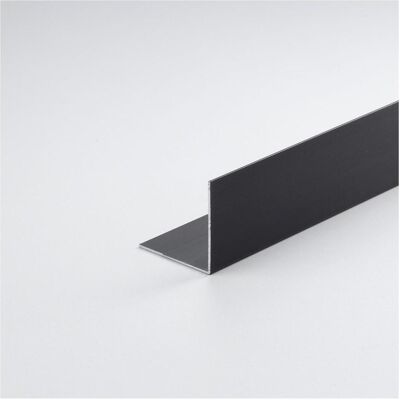Arcansas, Profil + Stange, Diy profile, matte black aluminum angle, 1000 x 30 x 30 mm Arcansas, Profil + Stange, Diy profile, matte black aluminum angle, 1000 x 30 x 30 mm