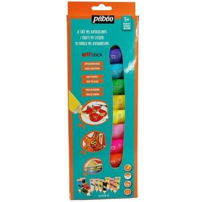 Pebeo Arti'Stick Repositionierbares Farben-Set - Acrylmalfarben Pebeo Arti'Stick Repositionierbares Farben-Set - Acrylmalfarben