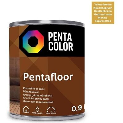 Pentacolor, Künstlerfarbe + Bastelfarbe, Floor Paint Pentafloor Yellowish Brow (900 ml) Pentacolor, Künstlerfarbe + Bastelfarbe, Floor Paint Pentafloor Yellowish Brow (900 ml)