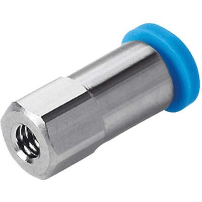 Festo, Zubehör Befestigungstechnik, Push-in Fitting, Female M5, 4mm Festo, Zubehör Befestigungstechnik, Push-in Fitting, Female M5, 4mm