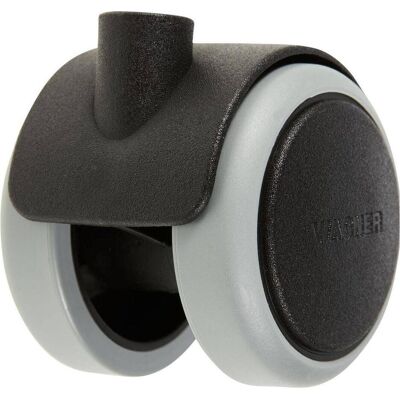 Wagner System, Möbelrollen, Doppelrolle 50mm 50kg schwarz Wagner System, Möbelrollen, Doppelrolle 50mm 50kg schwarz