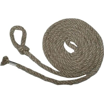 Magni, Seil, Braun Hanfbindestrick Ø 8 mm 200 cm lang (Seile und Gerüst-Anbindestrick Baustelleneinrichtungen Rol (2 m) Magni, Seil, Braun Hanfbindestrick Ø 8 mm 200 cm lang (Seile und Gerüst-Anbindestrick Baustelleneinrichtungen Rol (2 m)