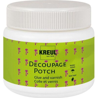 KREUL - ART POTCH - 150 ml - Serviettenkleber - Decoupage glue KREUL - ART POTCH - 150 ml - Serviettenkleber - Decoupage glue