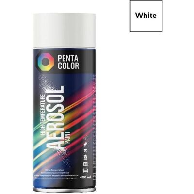 Pentacolor, Künstlerfarbe + Bastelfarbe, Paint Aeros Penta High Temp White 400ml (400 ml) Pentacolor, Künstlerfarbe + Bastelfarbe, Paint Aeros Penta High Temp White 400ml (400 ml)
