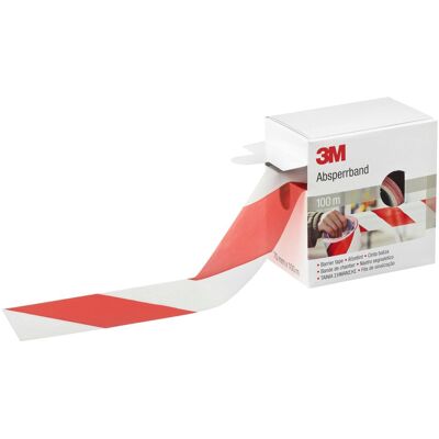 3M Klebeband, Absperrband 70mmx100m, rot-w (70 mm) 3M Klebeband, Absperrband 70mmx100m, rot-w (70 mm)