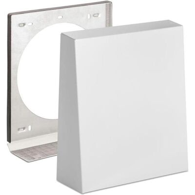Lunos, Zubehör Belüftungstechnik, Aussenhaube mit Schalldämmung Alu 235x205x72mm, ws Lunos, Zubehör Belüftungstechnik, Aussenhaube mit Schalldämmung Alu 235x205x72mm, ws