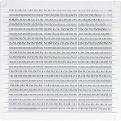 EDM, Zubehör Belüftungstechnik, Lüftungsgitter 87706 Weiss 25 x 25 x 0,7 cm Moskitonetz EDM, Zubehör Belüftungstechnik, Lüftungsgitter 87706 Weiss 25 x 25 x 0,7 cm Moskitonetz