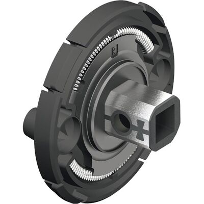 FSB, Türgriff + Türgarnitur, Adapter-Rosette Drücker Führungsansatz 9 mm FH-AGL rechts, schwarz (Türgarnitur) FSB, Türgriff + Türgarnitur, Adapter-Rosette Drücker Führungsansatz 9 mm FH-AGL rechts, schwarz (Türgarnitur)