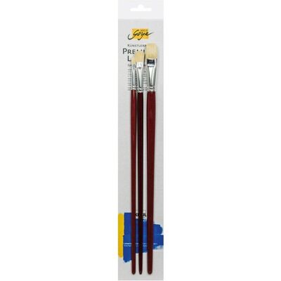Kreul, Pinsel, SOLO GOYA Künstlerpinsel Borste 3er Set Kreul, Pinsel, SOLO GOYA Künstlerpinsel Borste 3er Set