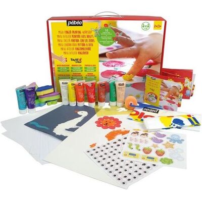 Pebeo, Künstlerfarbe + Bastelfarbe, Tactilcolor Atelier-Box 10 Kreative Aktivitäten : 10 sortiert Tuben (200 ml) Pebeo, Künstlerfarbe + Bastelfarbe, Tactilcolor Atelier-Box 10 Kreative Aktivitäten : 10 sortiert Tuben (200 ml)