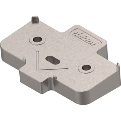 Blum, Zubehör Möbelbeschlag, Winkelkeil für Kreuzmontageplatten +5° Blum, Zubehör Möbelbeschlag, Winkelkeil für Kreuzmontageplatten +5°
