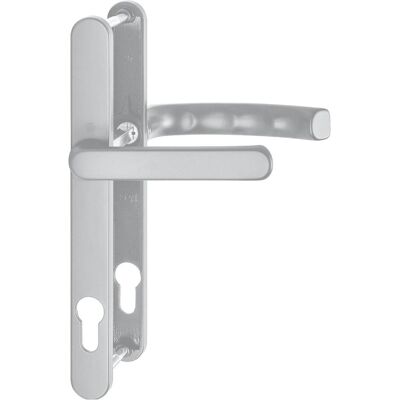 Hoppe, Türgriff + Türgarnitur, Drückergarnitur LIÈGE - Schmalschild 24 mm, Griff flach,67 - 72,silber eloxiert (Türgarnitur, Türgriff) Hoppe, Türgriff + Türgarnitur, Drückergarnitur LIÈGE - Schmalschild 24 mm, Griff flach,67 - 72,silber eloxiert (Türgarnitur, Türgriff)