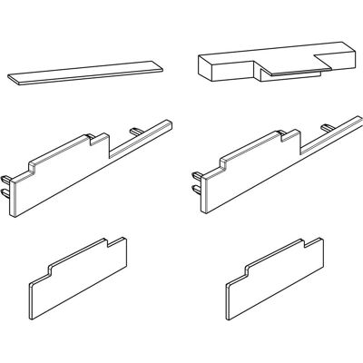 GU, Zubehör Türbeschlag, Thermostep 204 Zubehör-Beutel A, TS 88, zu Aufsatzschiene P1993, Schema A/C GU, Zubehör Türbeschlag, Thermostep 204 Zubehör-Beutel A, TS 88, zu Aufsatzschiene P1993, Schema A/C