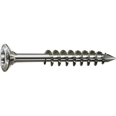Spax, Schrauben, A2 Linsenkopf Fraesrippen T-Star Plus T20 Teilgewinde Cut (100 Schrauben pro Stück, 5 x 90 mm) Spax, Schrauben, A2 Linsenkopf Fraesrippen T-Star Plus T20 Teilgewinde Cut (100 Schrauben pro Stück, 5 x 90 mm)
