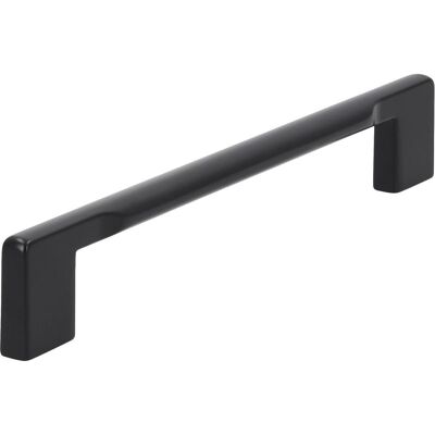 Siro, Möbelgriff, Griff Baton LA 160 mm, Breite 180 mm, Zinkdruckguss schwarz matt Siro, Möbelgriff, Griff Baton LA 160 mm, Breite 180 mm, Zinkdruckguss schwarz matt