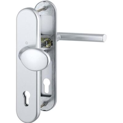 HOPPE Sicherheitsschloss-Set - Stockholm 76G/3331/3410/1140 - Aluminium F1 HOPPE Sicherheitsschloss-Set - Stockholm 76G/3331/3410/1140 - Aluminium F1