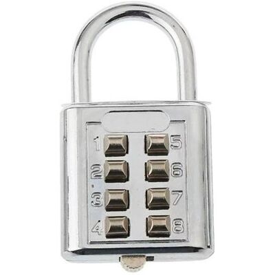 Haushalt, Vorhängeschloss, Lock CH-601, silver, 65 mm x 35 mm Haushalt, Vorhängeschloss, Lock CH-601, silver, 65 mm x 35 mm