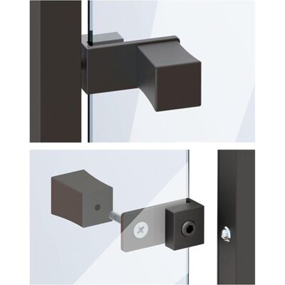 Hettich, Möbelausstattung, Glastür-Adapter Cadro für Knöpfe (2 Stk.) Hettich, Möbelausstattung, Glastür-Adapter Cadro für Knöpfe (2 Stk.)