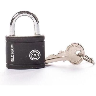 Blossom, Vorhängeschloss, PADLOCK BX0132 BLACK Blossom, Vorhängeschloss, PADLOCK BX0132 BLACK