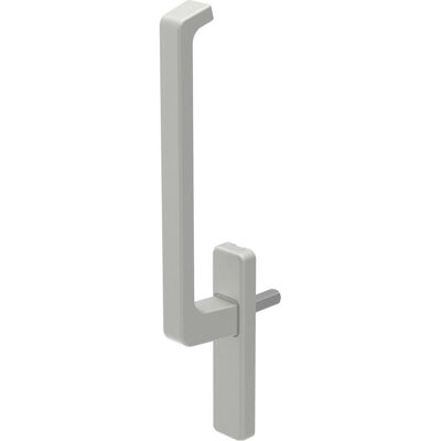 GU, Türgriff + Türgarnitur, HS Drehgriff DIRIGENT innen Rosette ohne PZ silber (Türgriff) GU, Türgriff + Türgarnitur, HS Drehgriff DIRIGENT innen Rosette ohne PZ silber (Türgriff)
