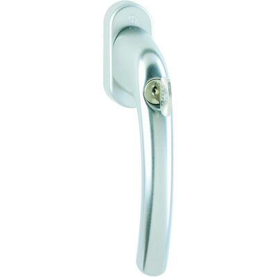 Hoppe Abschließbarer Fenstergriff - Tôkyô Modell - Aluminium - 139mm - 90° Hoppe Abschließbarer Fenstergriff - Tôkyô Modell - Aluminium - 139mm - 90°