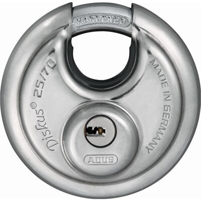 Abus, Vorhängeschloss, 25/70 with 5 keys kd. Abus, Vorhängeschloss, 25/70 with 5 keys kd.