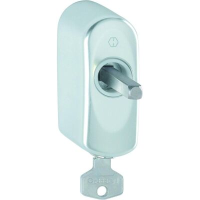 Hoppe, Türgriff + Türgarnitur, Rosette AUS950S 100NM Aluminium F1 / naturfarbig 32 mm SecuSelect / Secu100 / Secustik abschli... (Türgriff) Hoppe, Türgriff + Türgarnitur, Rosette AUS950S 100NM Aluminium F1 / naturfarbig 32 mm SecuSelect / Secu100 / Secustik abschli... (Türgriff)