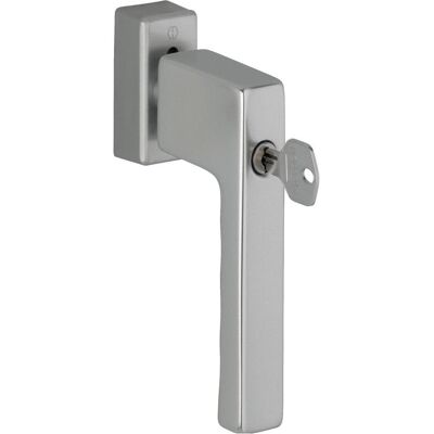 Hoppe, Fenstergriff, Fenstergriff TOULON Sperrzylinder, VK 32-42 mm, Aluminium Edelstahl Effekt Hoppe, Fenstergriff, Fenstergriff TOULON Sperrzylinder, VK 32-42 mm, Aluminium Edelstahl Effekt